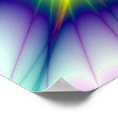 Psychedelic Color Explosion Poster (Hoek)