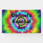 Psychedelic Color Explosion Spandoek (Horizontaal)