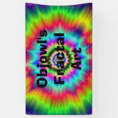 Psychedelic Color Explosion Spandoek (Verticaal)