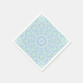 Psychedelic Colorful Hippie Mandala Servet (Hoek)