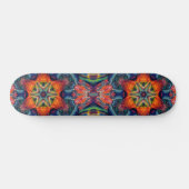 Psychedelic Colorful Kaleidoscope Patroon Persoonlijk Skateboard (Horizontaal)