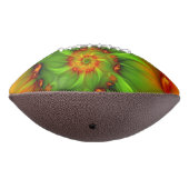 Psychedelic Colorful Modern Abstract Fractal Art American Football (Gedraaid 270)