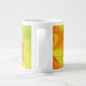 Psychedelic Colorful Modern Abstract Fractal Art Grote Koffiekop (Achterkant)