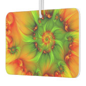 Psychedelic Colorful Modern Abstract Fractal Art Luchtverfrisser (Links)