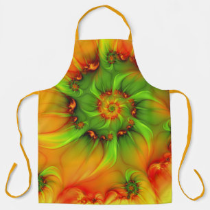 Psychedelic Colorful Modern Abstract Fractal Art Schort