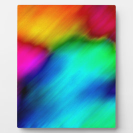 Psychedelic Colors Fotoplaat