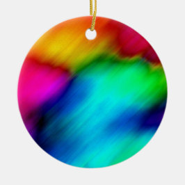 Psychedelic Colors Keramisch Ornament