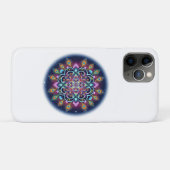 Psychedelic Cosmic Mandala iPhone 11 Pro Case (Achterkant (horizontaal))