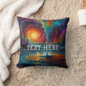 Psychedelic Cosmic Vortex - Verbluffende Abstracte Kussen (Deken)