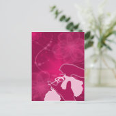 psychedelic crochet-postkaart briefkaart (Staand voorkant)