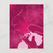 psychedelic crochet-postkaart briefkaart (Voorkant)