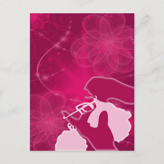 psychedelic crochet-postkaart briefkaart (Voorkant)