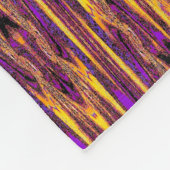 Psychedelic Daisy 1 Fleece Deken (Hoek)
