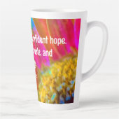 Psychedelic Daisy Romeinen 12:12 Latte Mok (Rechts)