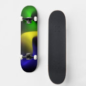 Psychedelic Dark Wave Persoonlijk Skateboard (Voorkant)