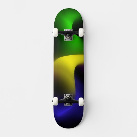 Psychedelic Dark Wave Persoonlijk Skateboard (Voorkant)