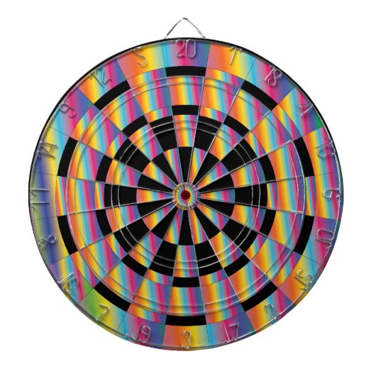 Psychedelic Dartboard Dartbord (Voorkant)