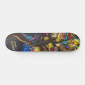 Psychedelic Deck voor Skateboarders Persoonlijk Skateboard (Horizontaal)