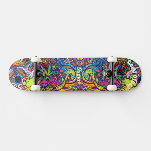 Psychedelic Decks for Skateboard (Horizontaal)
