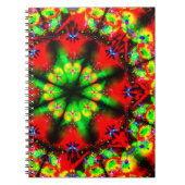 Psychedelic Design Mandala Notitieboek (Voorkant)