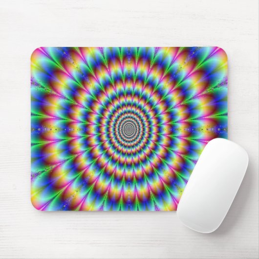 Psychedelic Design Muismat (Met muis)