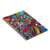 Psychedelic Design Notitieboek (Rechterzijde)