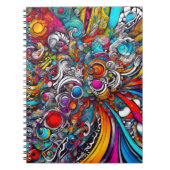 Psychedelic Design Notitieboek (Voorkant)