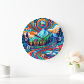 Psychedelic Disc Golfbaan Grote Klok (Huis)