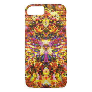 Psychedelic DMT Cool Cat iPhone 8/7 Hoesje