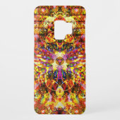 Psychedelic DMT Cool Cat Galaxy S3 Hoesje (Achterkant)