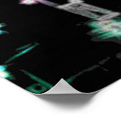 Psychedelic Downtown Kansas City Poster (Hoek)