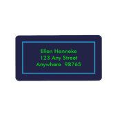 Psychedelic Dragonfly Etiket (Voorkant)