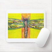 Psychedelic Dragonfly in Paradise Muismat (Met muis)