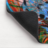 Psychedelic Dragonfly Mousepad Muismat (Hoek)