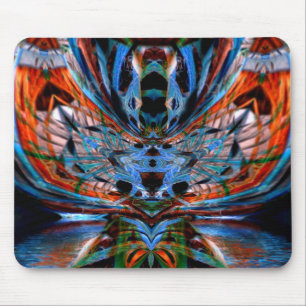Psychedelic Dragonfly Mousepad Muismat