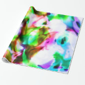 Psychedelic Dream Gift Wrap Cadeaupapier (Uitgerold)
