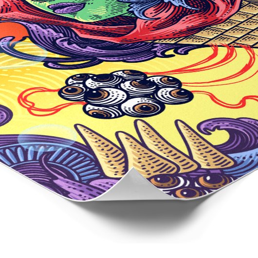 Psychedelic Dream Poster (Hoek)