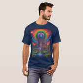 Psychedelic Dreamscape T-shirt (Voorkant volledig)