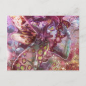 Psychedelic Earth Faerie Briefkaart (Voorkant)