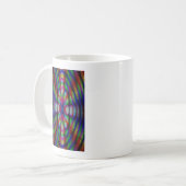 Psychedelic, een Abstract Koffiemok (Voorkant links)