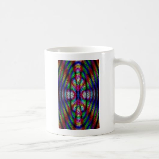 Psychedelic, een Abstract Koffiemok (Rechts)