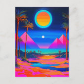 Psychedelic Egypt Briefkaart (Voorkant)