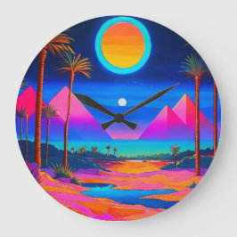 Psychedelic Egypt Grote Klok