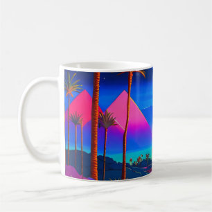 Psychedelic Egypt Koffiemok