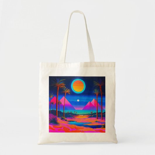 Psychedelic Egypt Tote Bag (Voorkant)