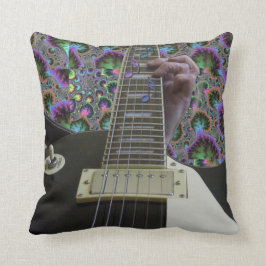 Psychedelic Electric Guitar Music Pillow Kussen