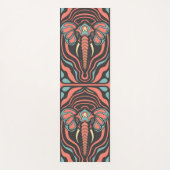 Psychedelic Elephant Yogamat (Voorkant)
