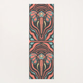 Psychedelic Elephant Yogamat (Achterkant)