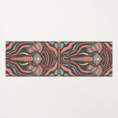 Psychedelic Elephant Yogamat (Voorkant (horizontaal))
