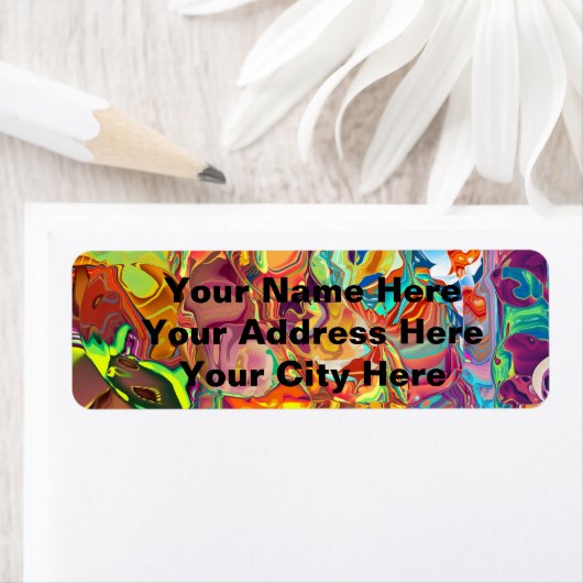 Psychedelic Etiket (Insitu)